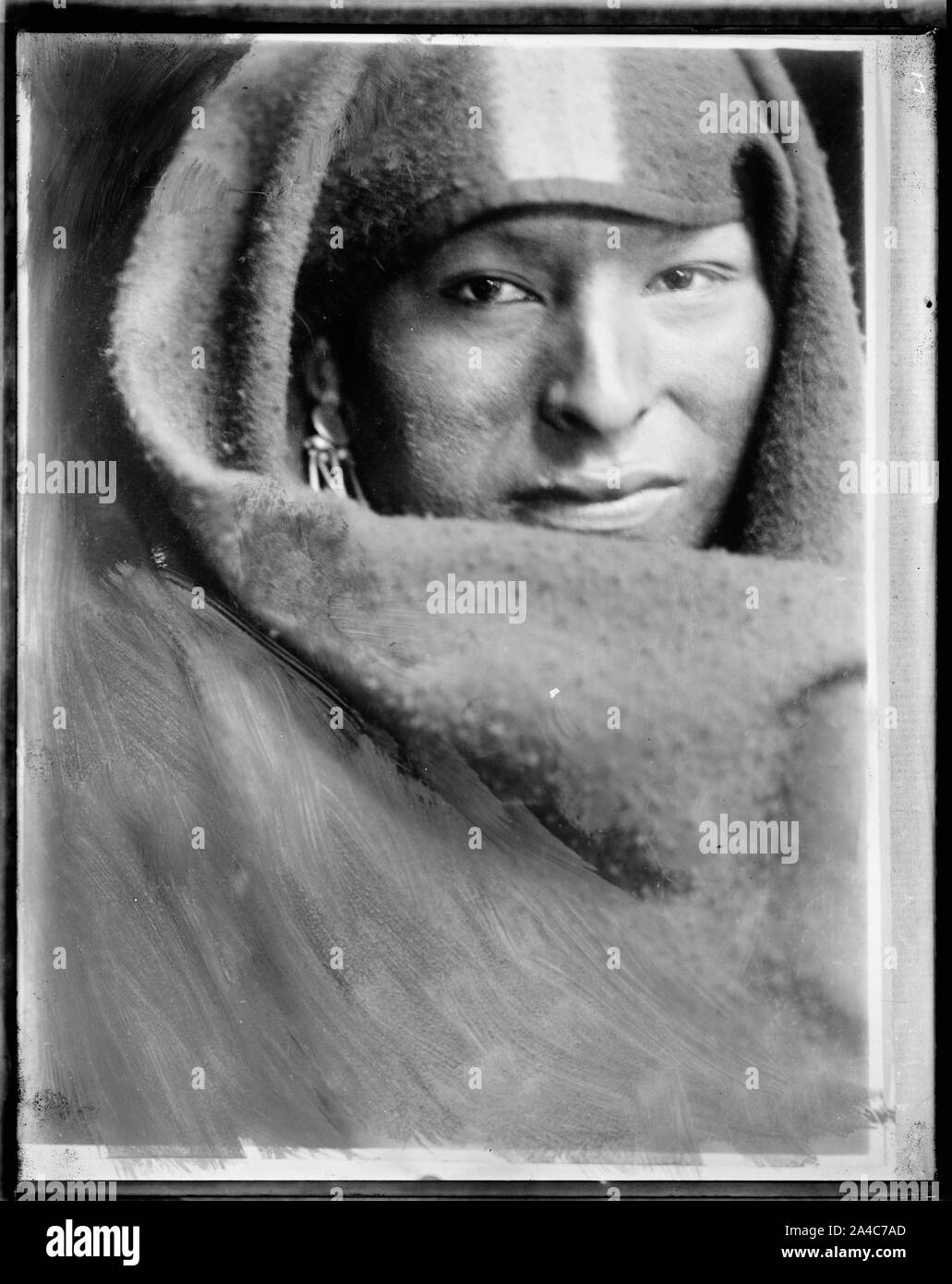 L'homme rouge I (ours), un Indien Sioux Banque D'Images