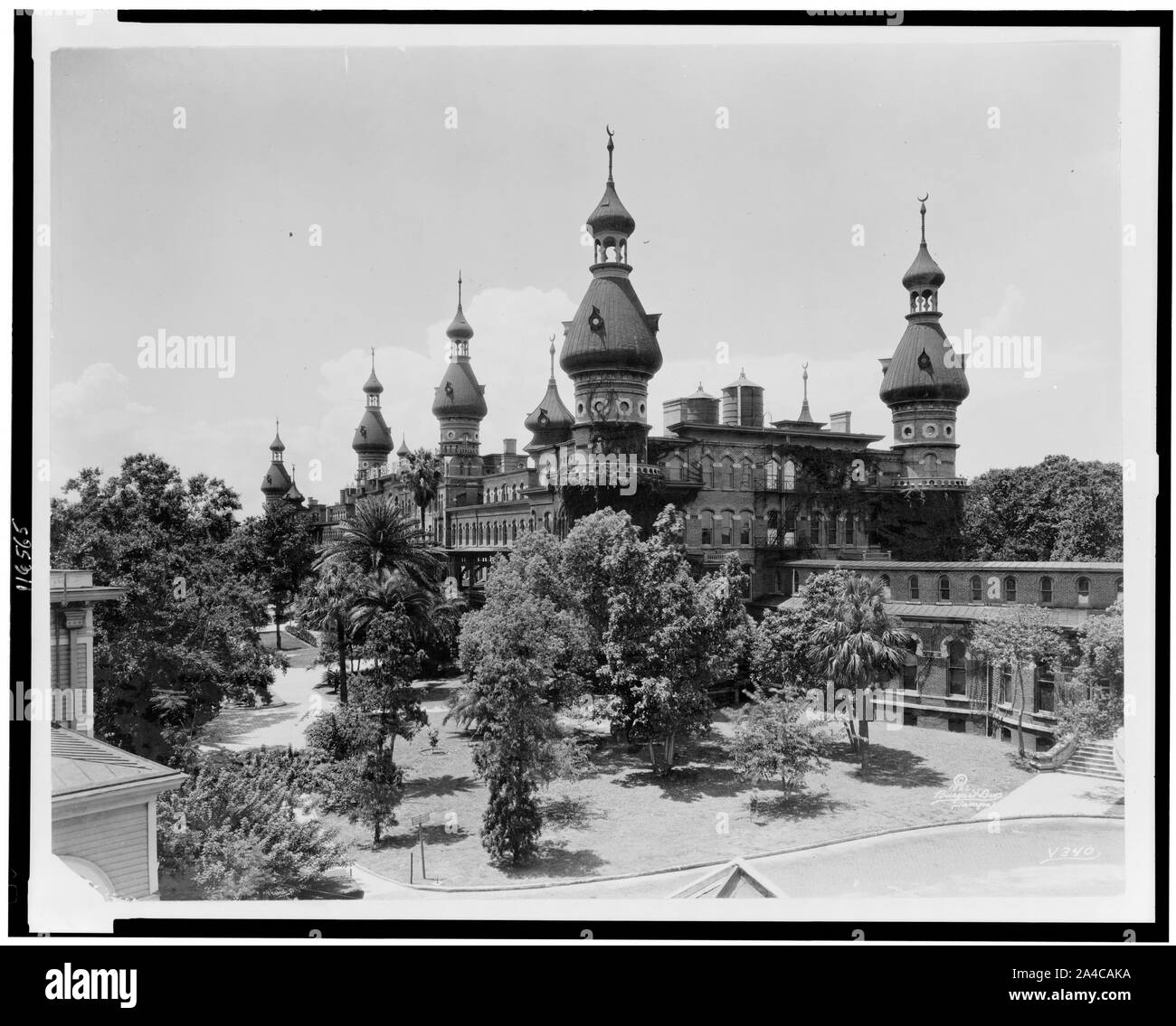 Le Tampa Bay Hotel, maintenant l'Université de Tampa, Tampa, Floride Banque D'Images