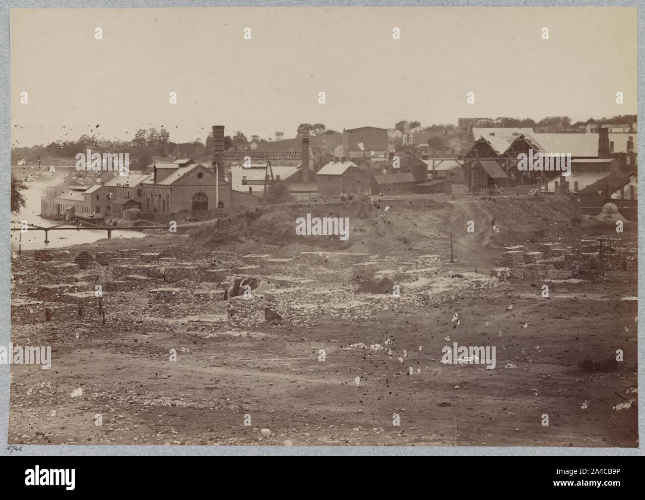 La Tredegar Iron Works, Richmond, Virginia Banque D'Images