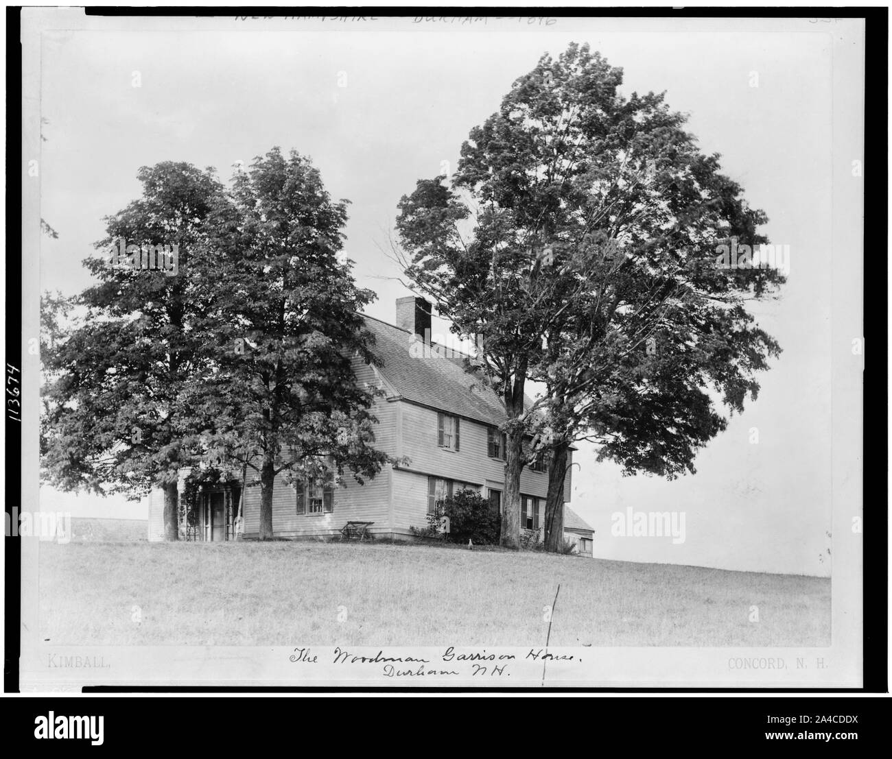 La garnison de Woodman house, Durham, N.H. / Kimball, Concord, N.H. Banque D'Images