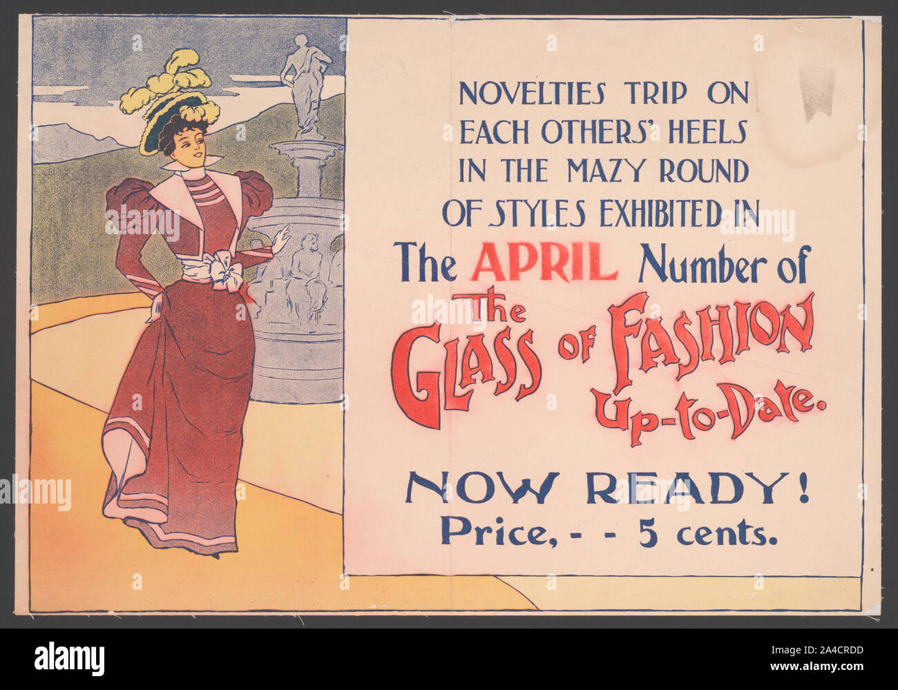 La vitre de la mode à jour, lisez maintenant ! Banque D'Images