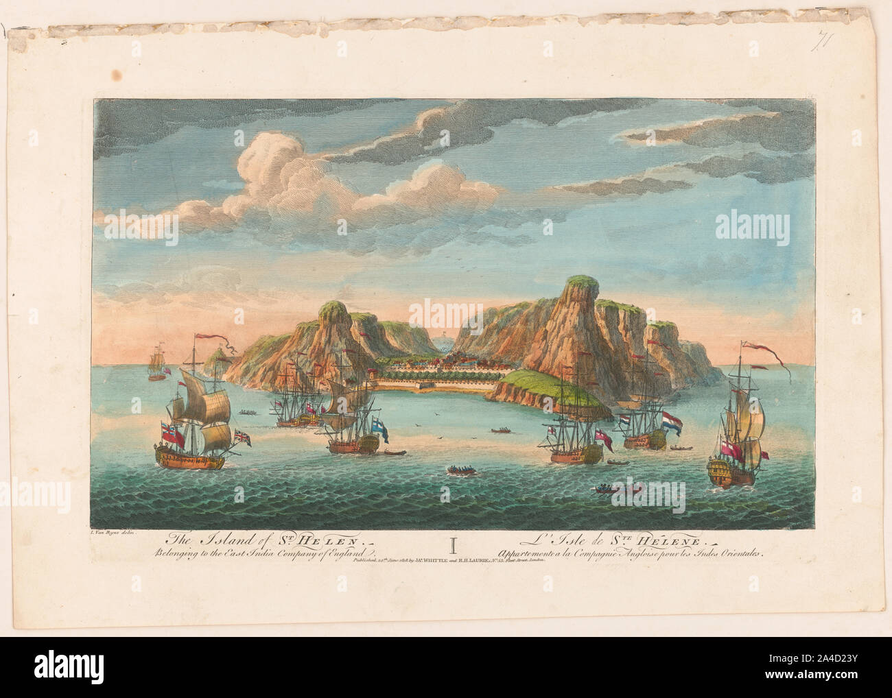 L'île de Saint Helen [titre parallèle en français] Banque D'Images