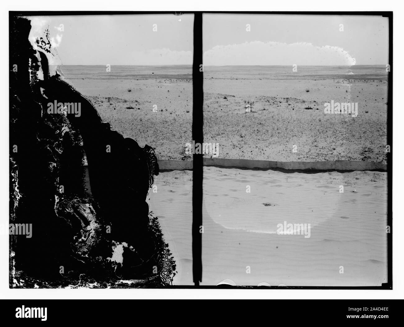 L'invasion acridienne Banque D'Images