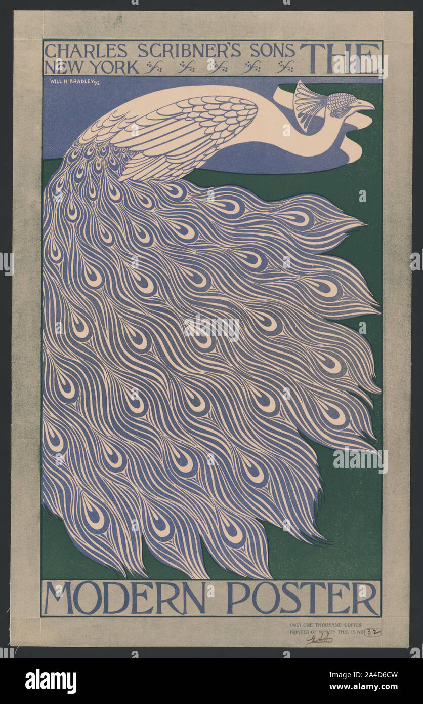 L'affiche moderne. no. 32 Banque D'Images