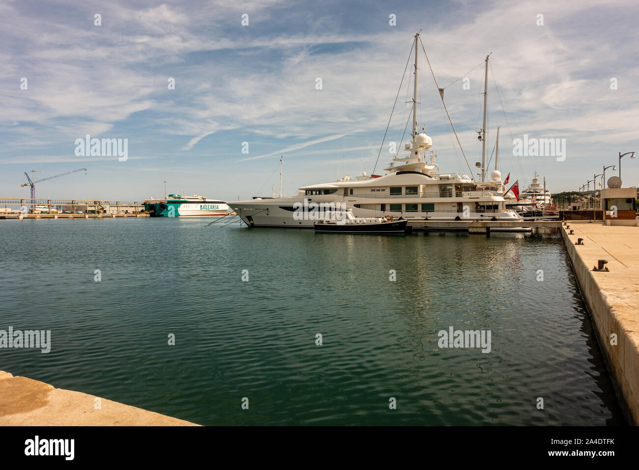 Rues de Denia Banque D'Images