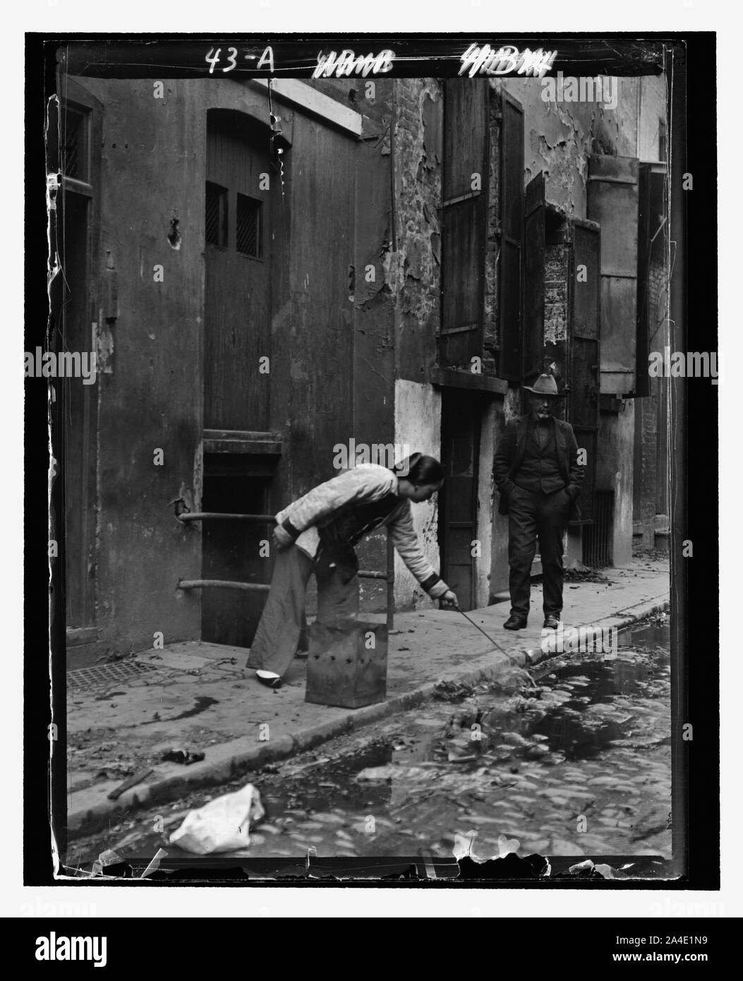 La rue de l'esclave filles, Chinatown, San Francisco Banque D'Images