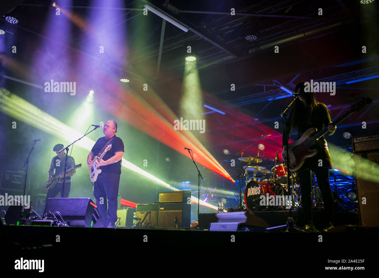 Turin, Italie 12 Octobre 2019 légendaire des Pixies en concert à Turin Banque D'Images