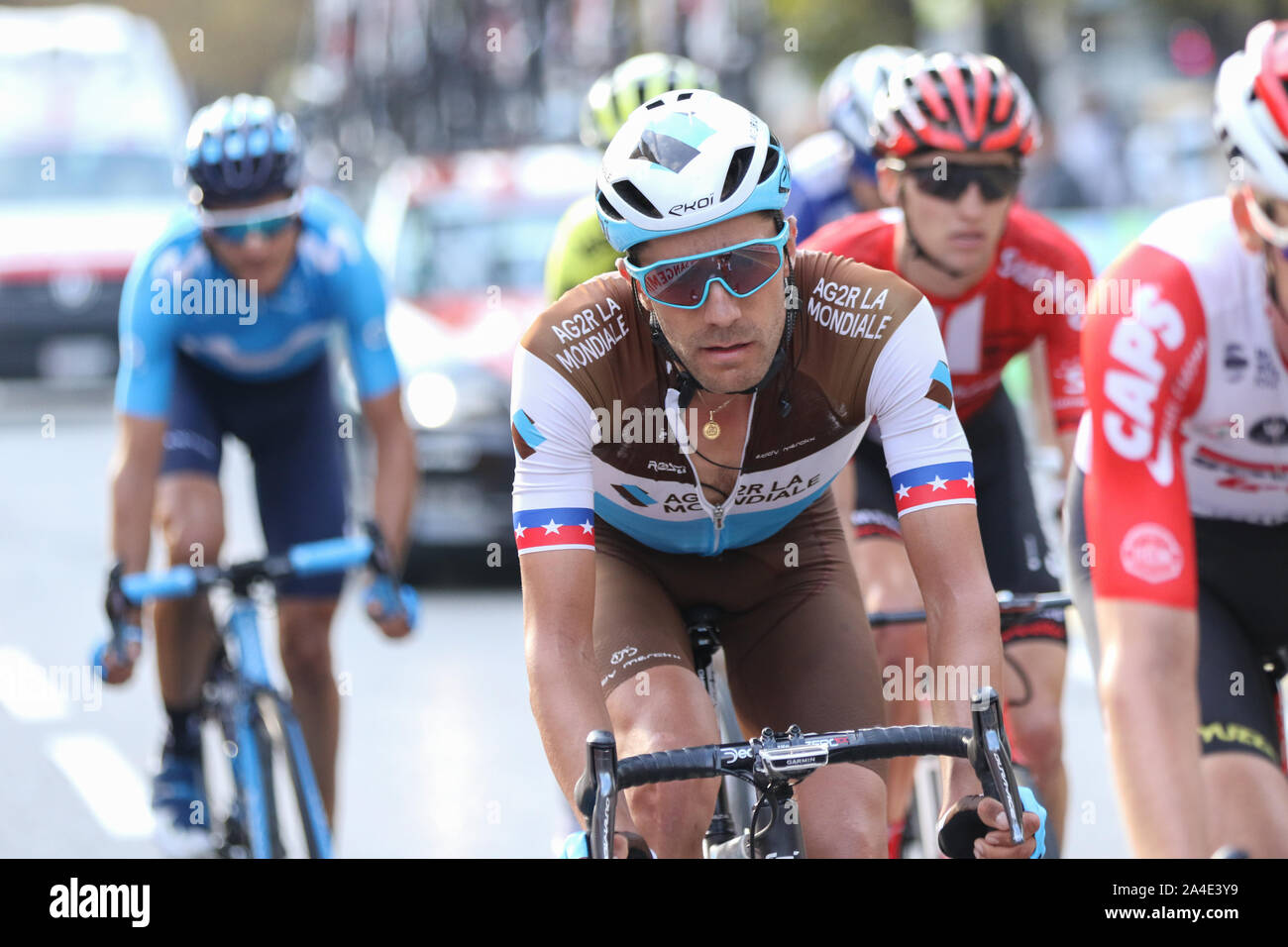 IL Giro di Lombardia 2019 Cycling Tour de Lombardie Como Italie Banque D'Images