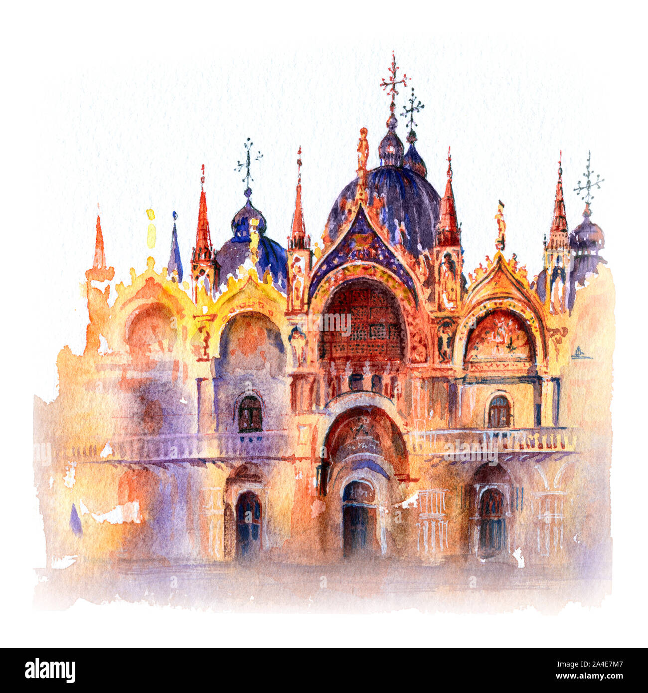 Basilique de Saint Marc Venise Banque D'Images