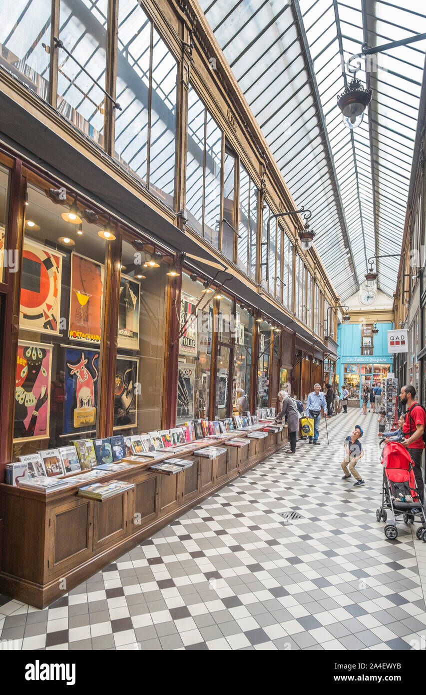 Passage Jouffroy Banque D'Images