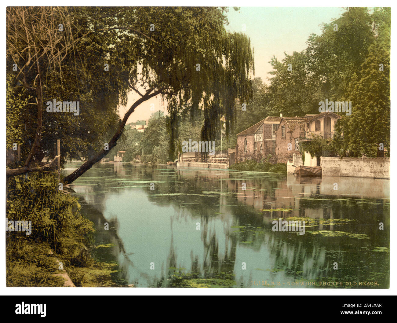 Thorpe, Vieux Atteindre, Norwich, Angleterre Banque D'Images