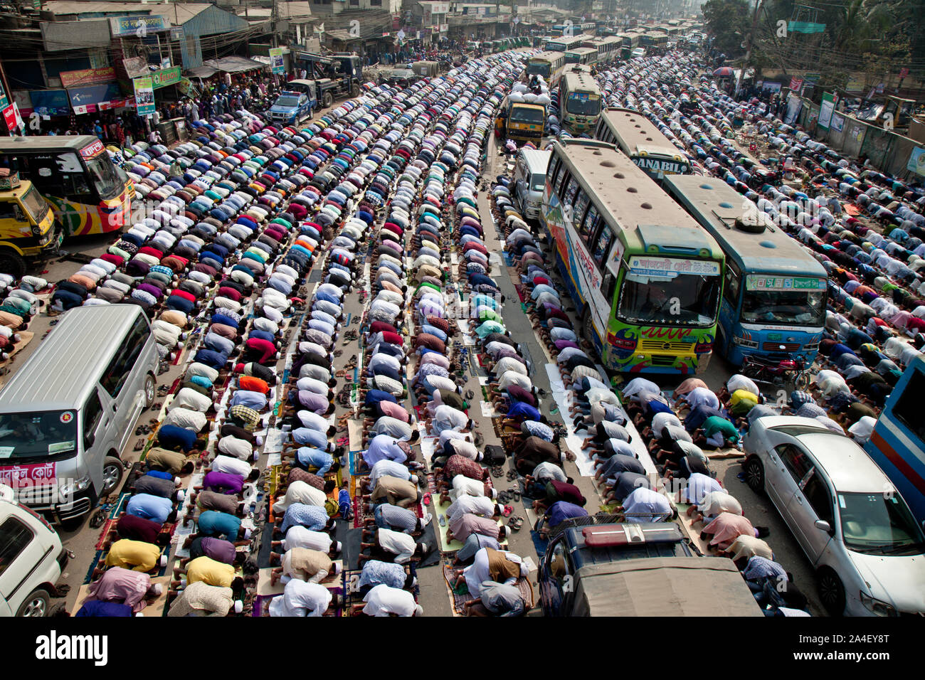 Jummah prières sont pour la satisfaction d'Allah Banque D'Images