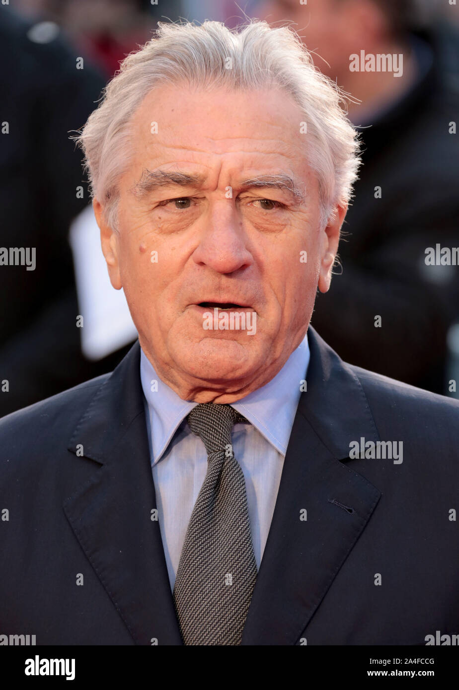 Oct 13, 2019 - Londres, Angleterre, Royaume-Uni - Robert De Niro arrivant à BFI London Film Festival 2019 - L'Irlandais gala de clôture, Odeon Luxe, Leicester Squar Banque D'Images