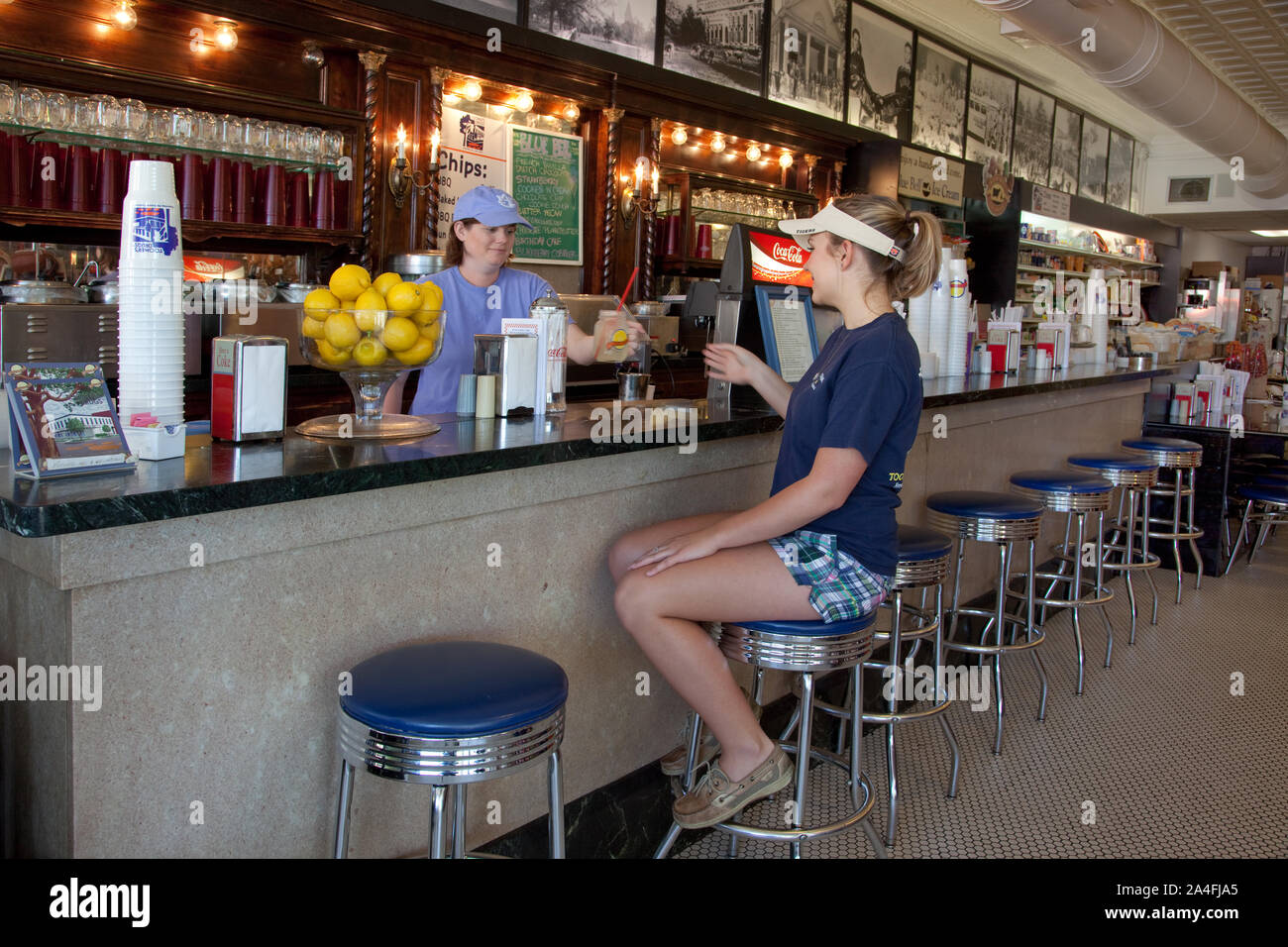 Toomer's Drug Store, Auburn, Alabama Banque D'Images