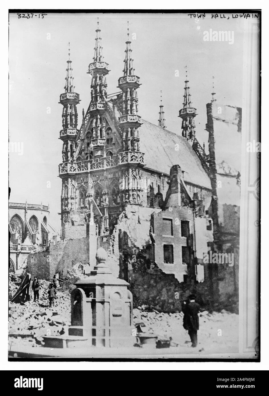 Mairie, Louvain Banque D'Images