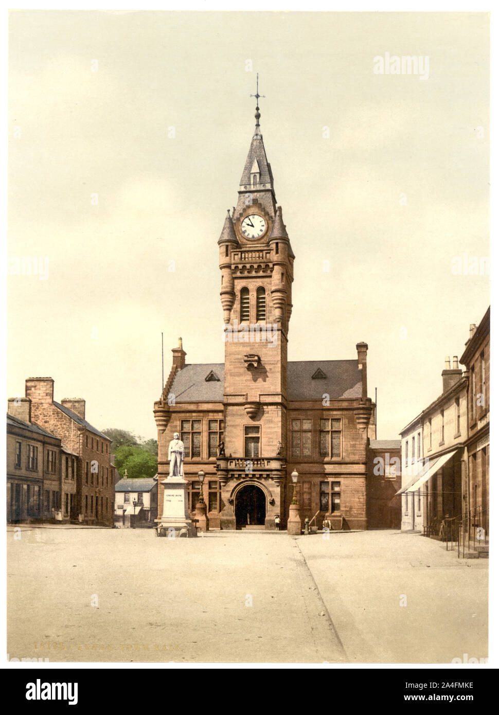 Mairie, Annan, en Écosse Banque D'Images