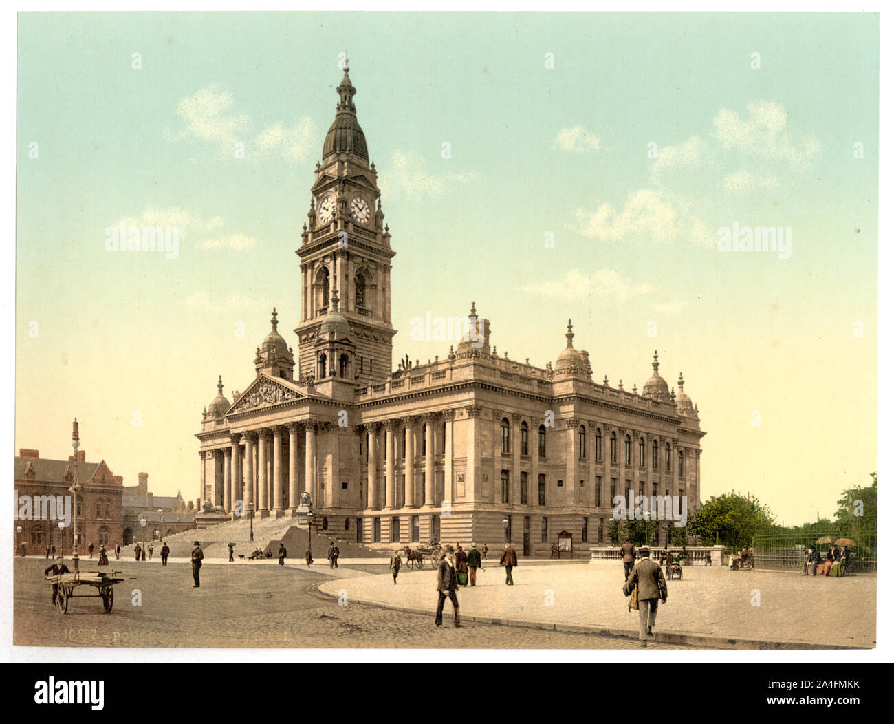 Mairie, Portsmouth, Angleterre Banque D'Images