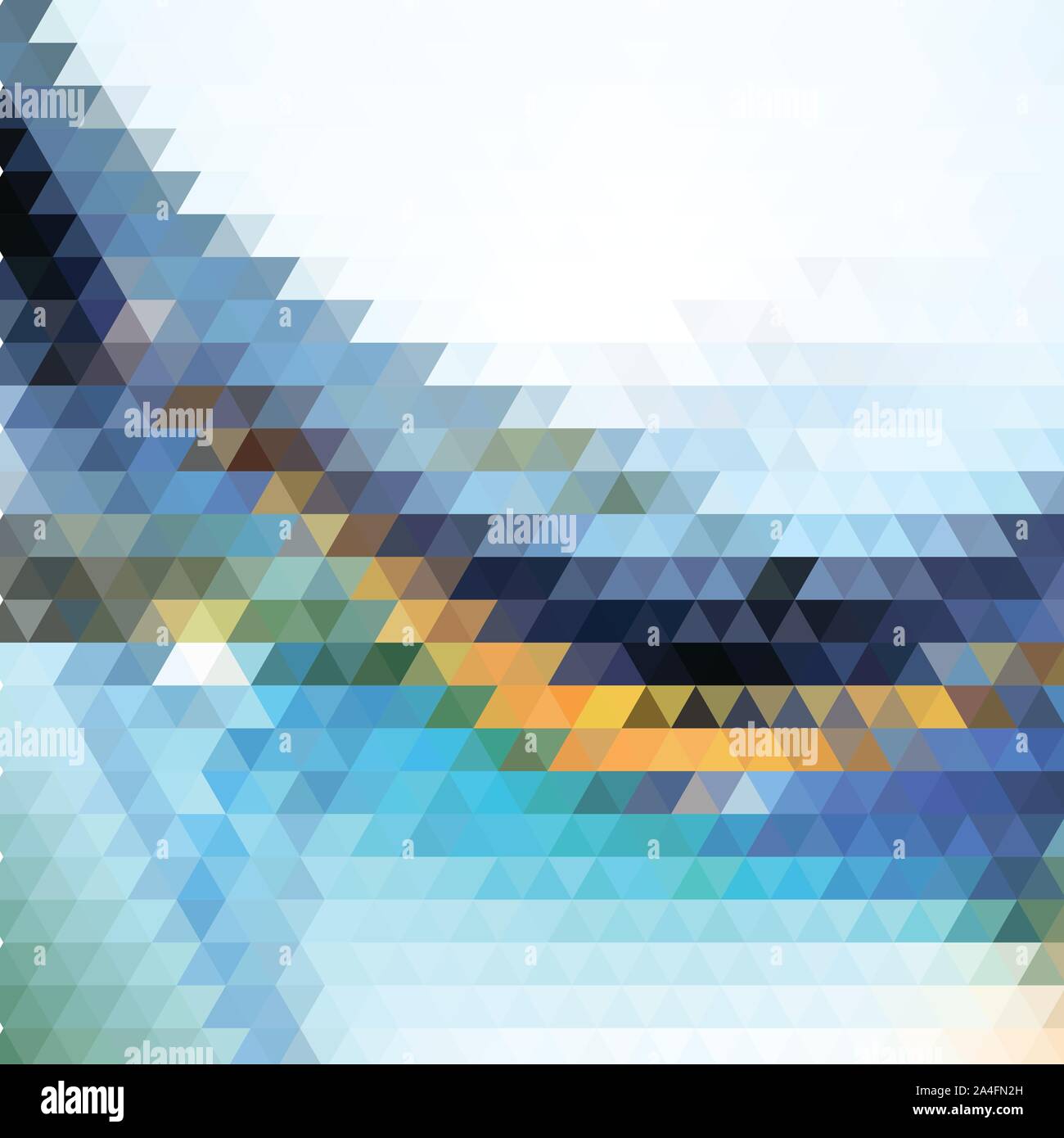 Composition géométrique triangulaire style polygonal. Illustration de Vecteur