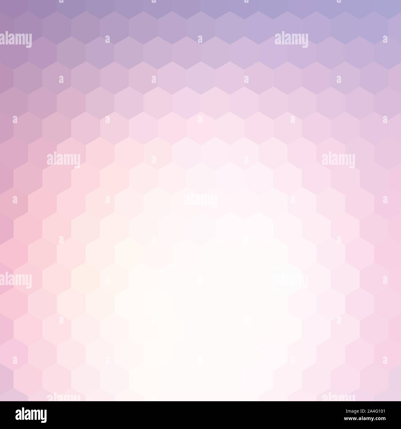 Arrière-plan flou abstrait fabriqué à partir d'hexagones avec place pour votre texte Illustration de Vecteur