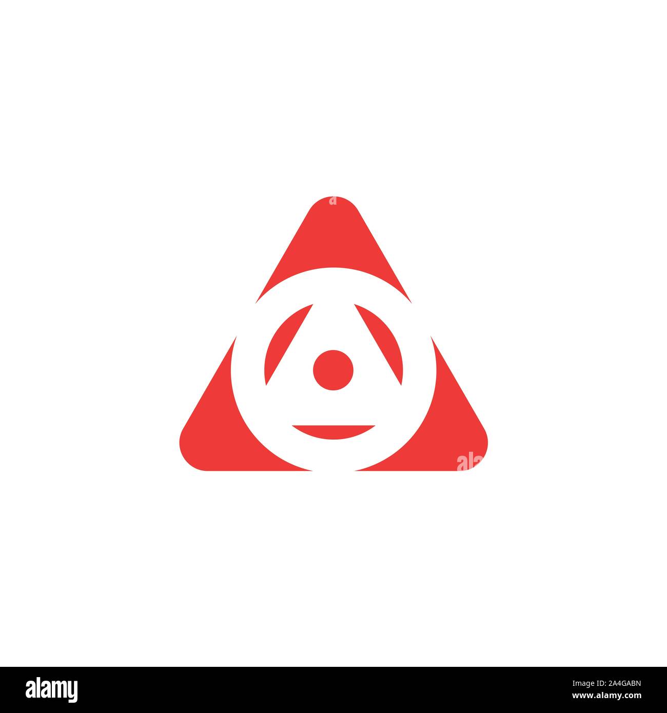 Lettre d'un alphabet ou avec la flèche logo Vector - Vector Illustration de Vecteur