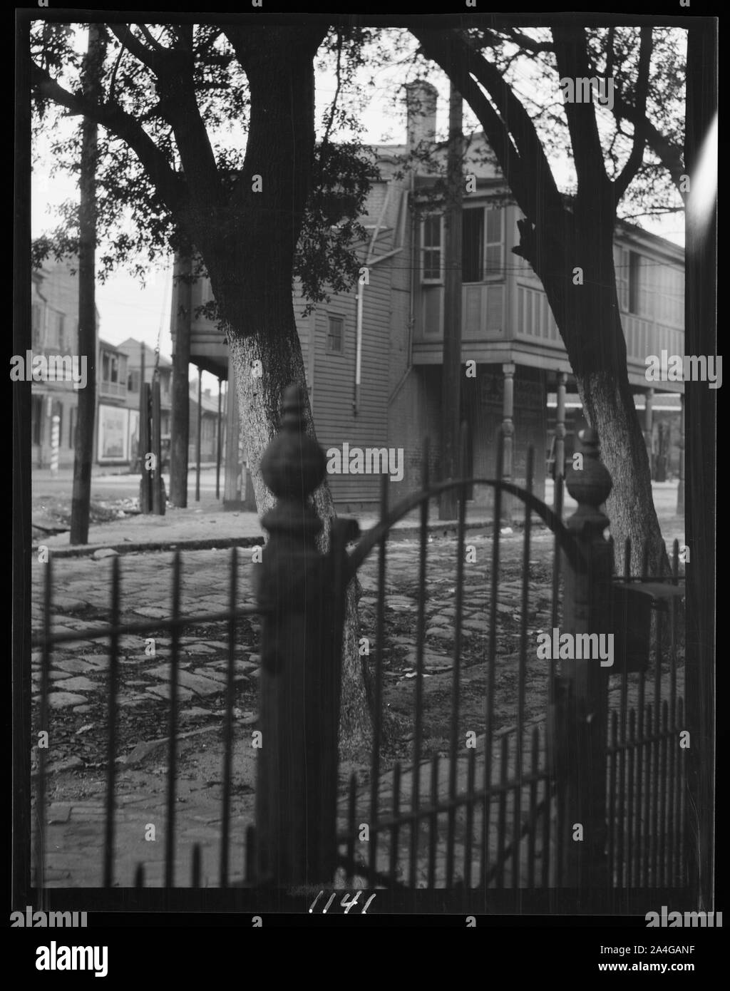 La barre triangulaire, Magazine Street, La Nouvelle-Orléans Banque D'Images