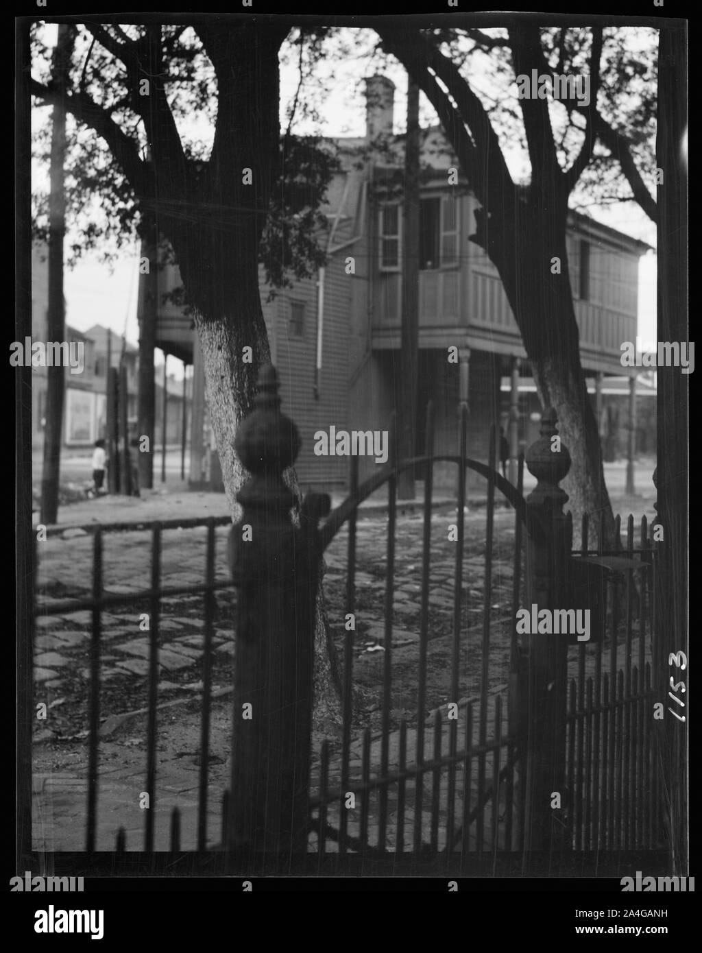 La barre triangulaire, Magazine Street, La Nouvelle-Orléans Banque D'Images