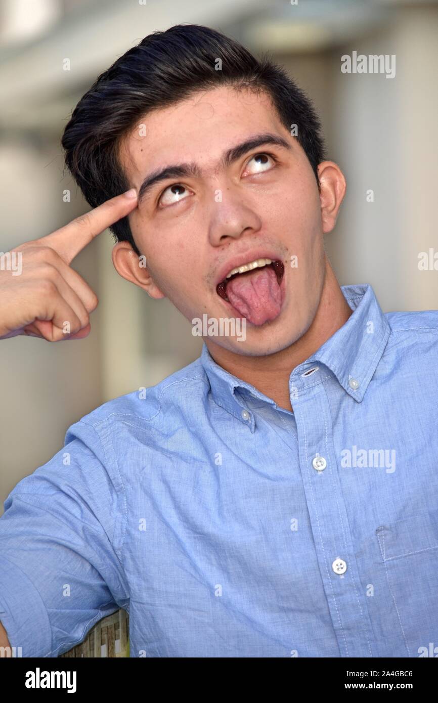 Une Minorite Folle Personne Photo Stock Alamy