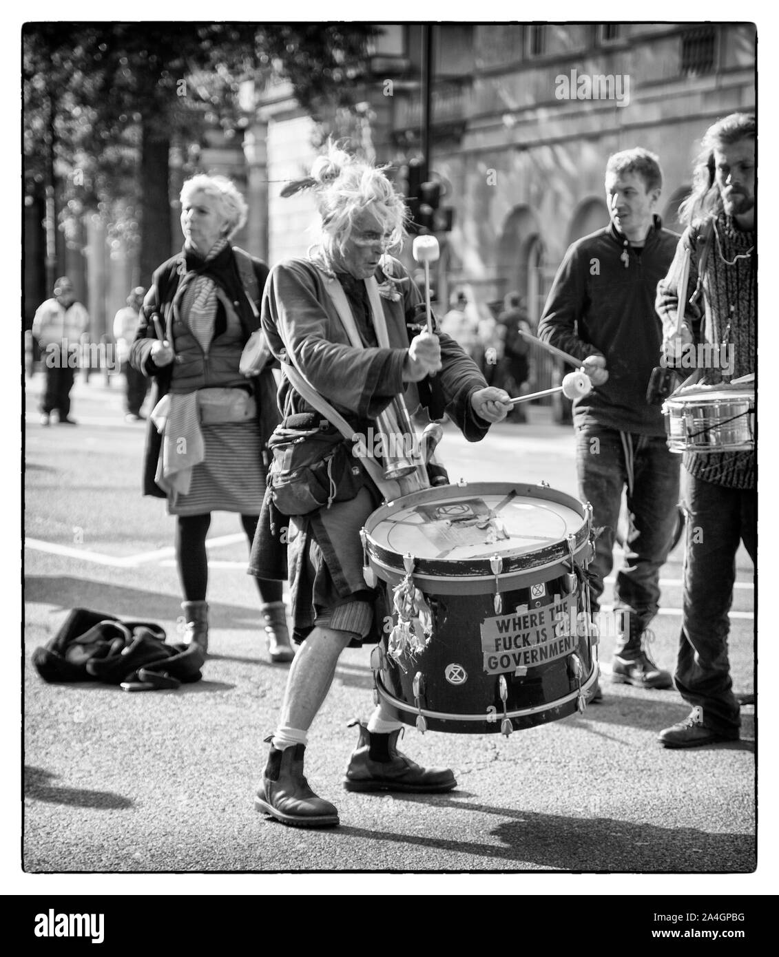 Londres Royaume-Uni 9 octobre 2019 : manifestation contre la rébellion d'extinction. Crédit : Ian Humphreys Banque D'Images