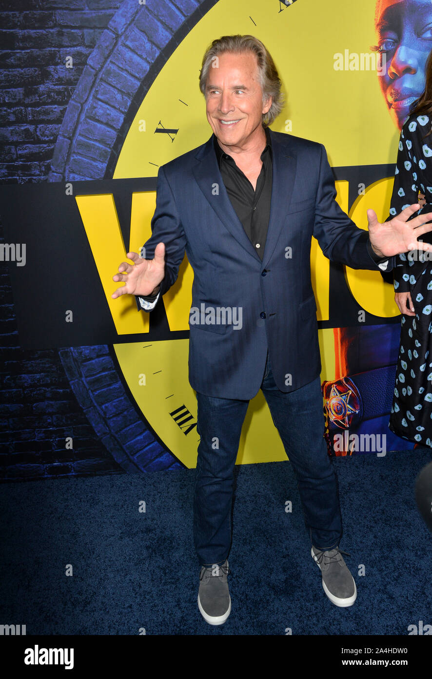 Los Angeles, USA. 14Th Oct, 2019. Don Johnson à la première de HBO's 'Watchmen' au Cinerama Dome, Hollywood. Photo : Paul Smith/Featureflash Crédit : Paul Smith/Alamy Live News Banque D'Images
