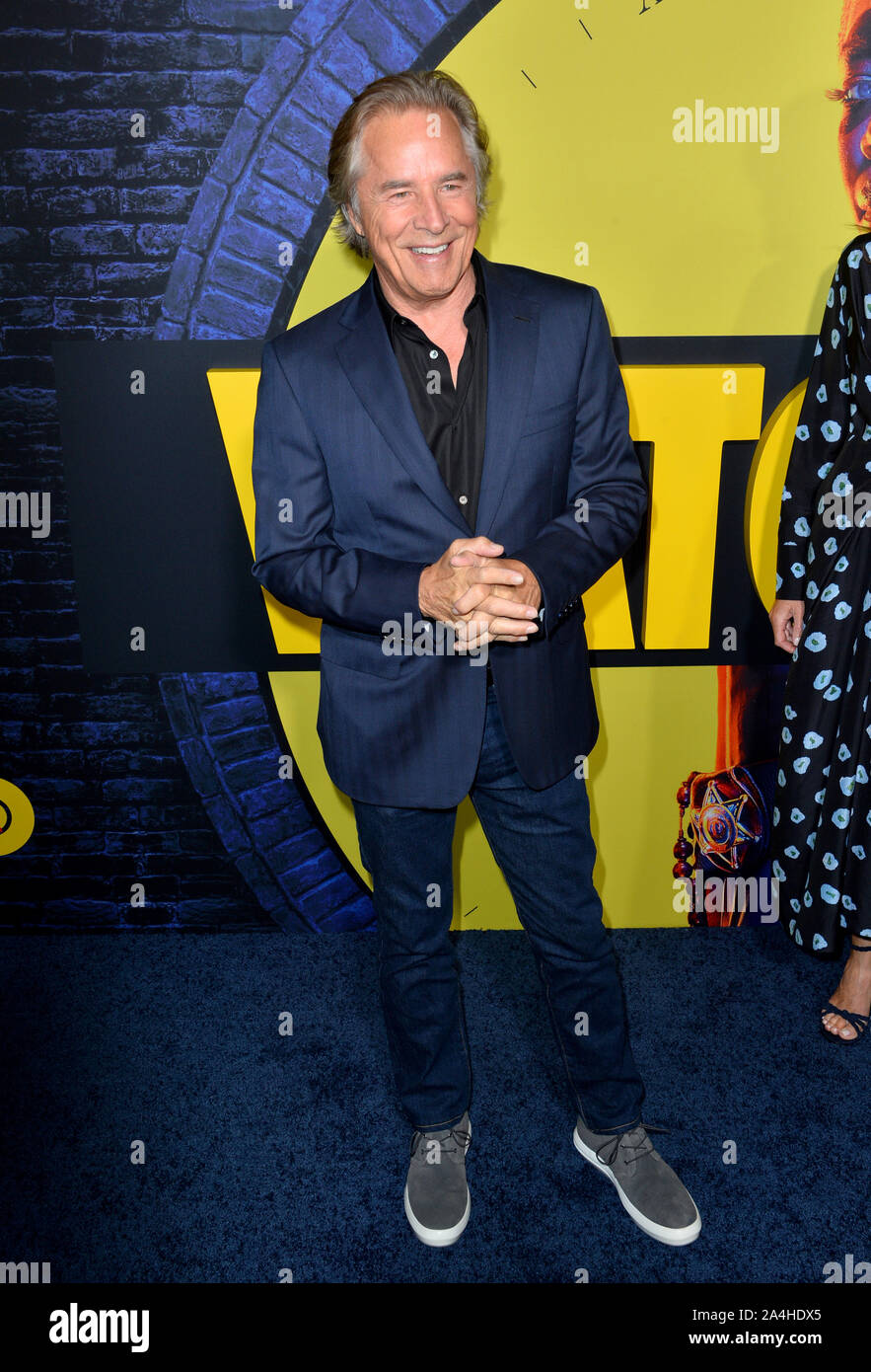 Los Angeles, USA. 14Th Oct, 2019. Don Johnson à la première de HBO's 'Watchmen' au Cinerama Dome, Hollywood. Photo : Paul Smith/Featureflash Crédit : Paul Smith/Alamy Live News Banque D'Images