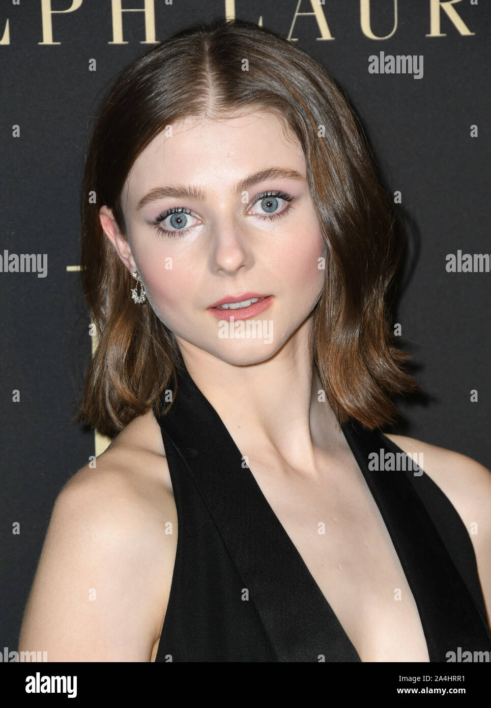 14 octobre 2019, Los Angeles, Californie, USA : 14 octobre 2019 - Los Angeles, Californie - Thomasin McKenzie. 2019 femmes à Hollywood elle tenue à l'hôtel Beverly Wilshire Four Seasons Hotel. Crédit photo : Birdie Thompson/AdMedia (crédit Image : © Birdie Thompson/AdMedia via Zuma sur le fil) Banque D'Images