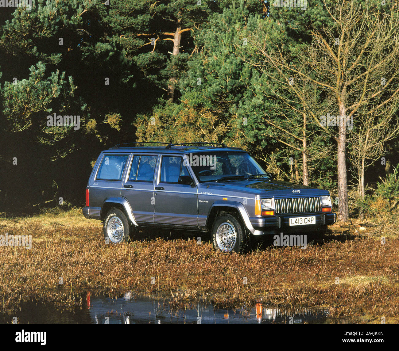 1993 Jeep Cherokee 4.0 litre. Banque D'Images