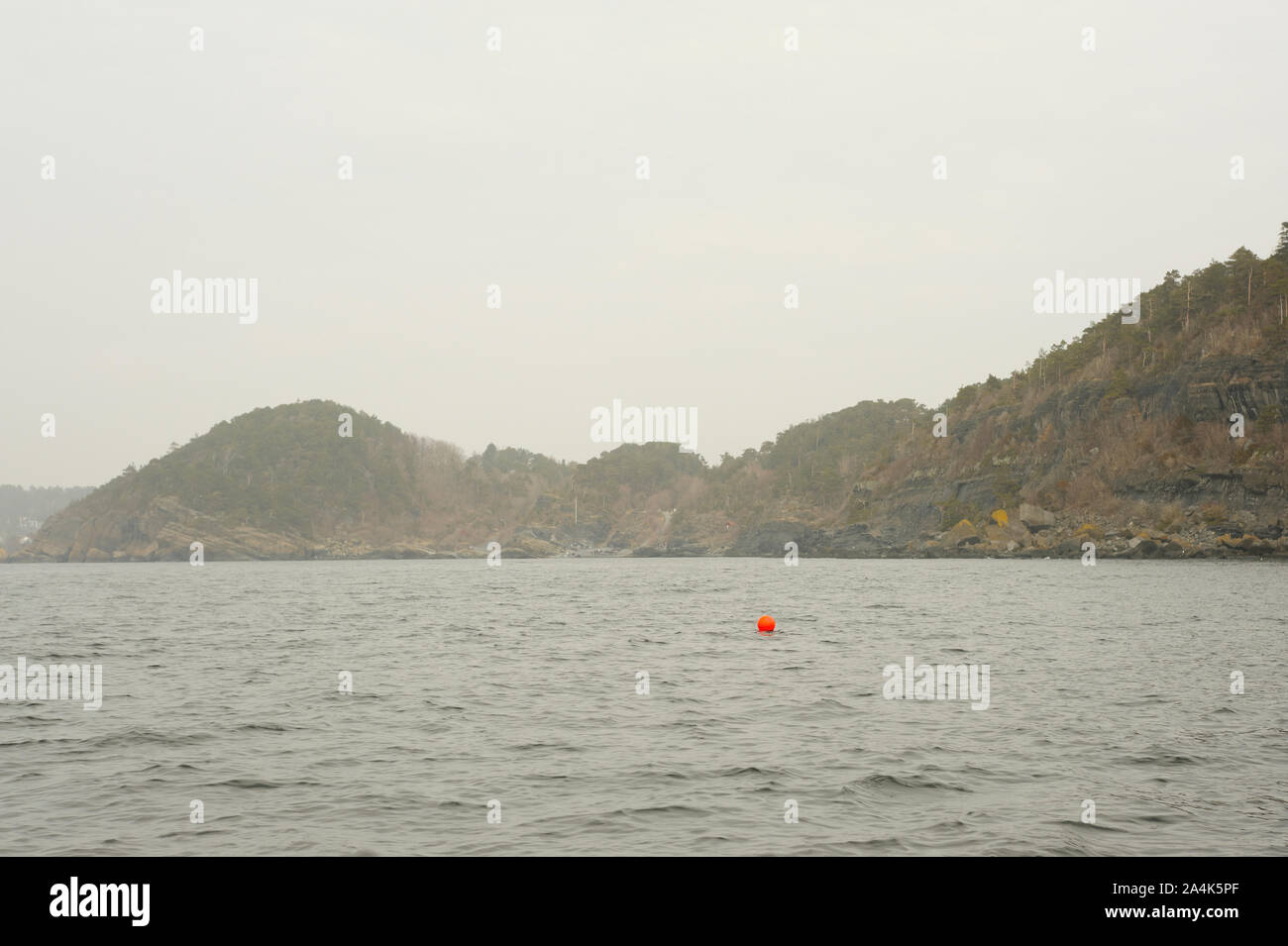 Près de Bamble à Telemark, Norvège Banque D'Images