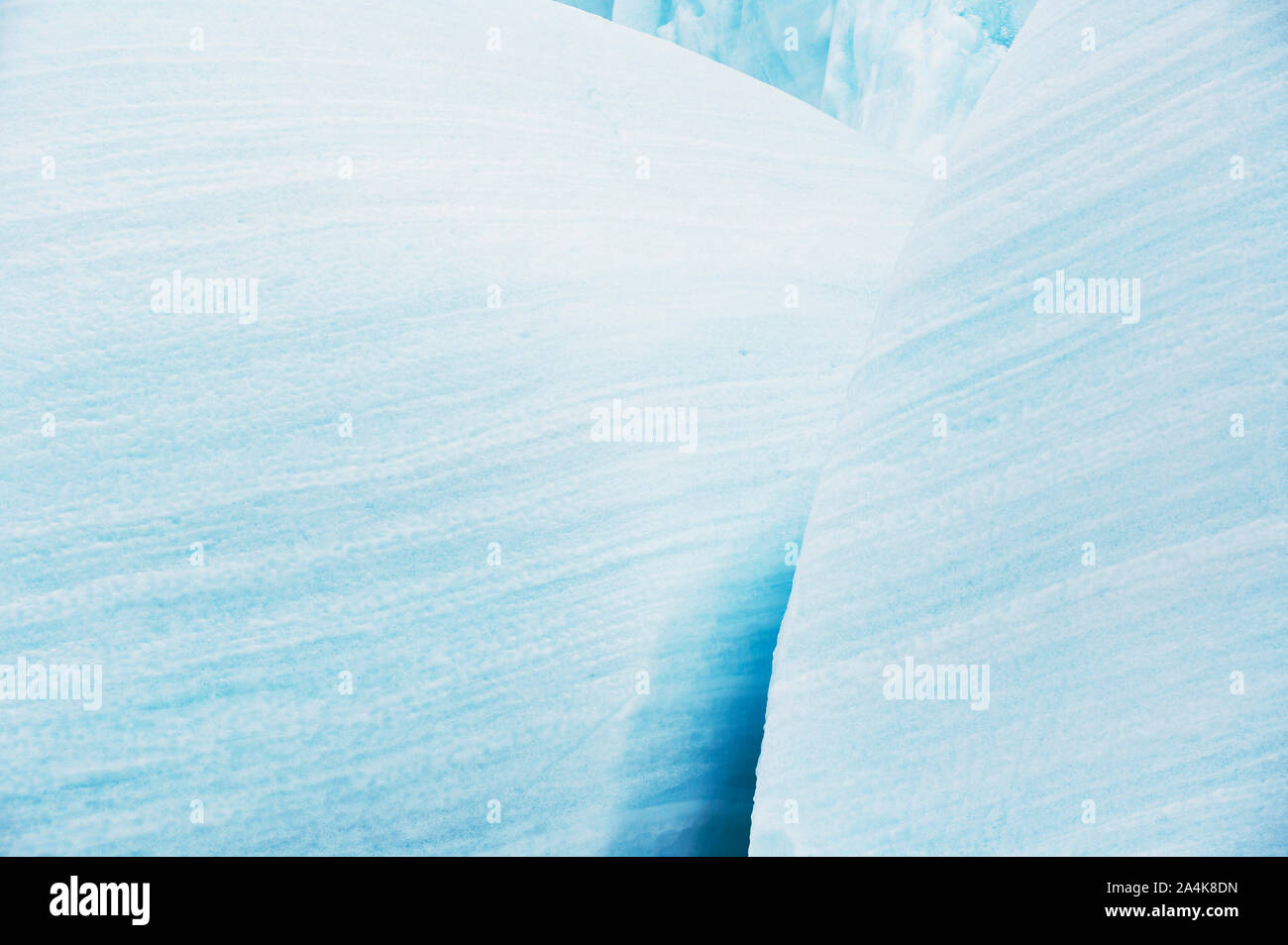 Les glaces à la dérive. La glace flottante. La glace de mer. Des modèles dans la glace. Le Spitzberg (Svalbard) Banque D'Images