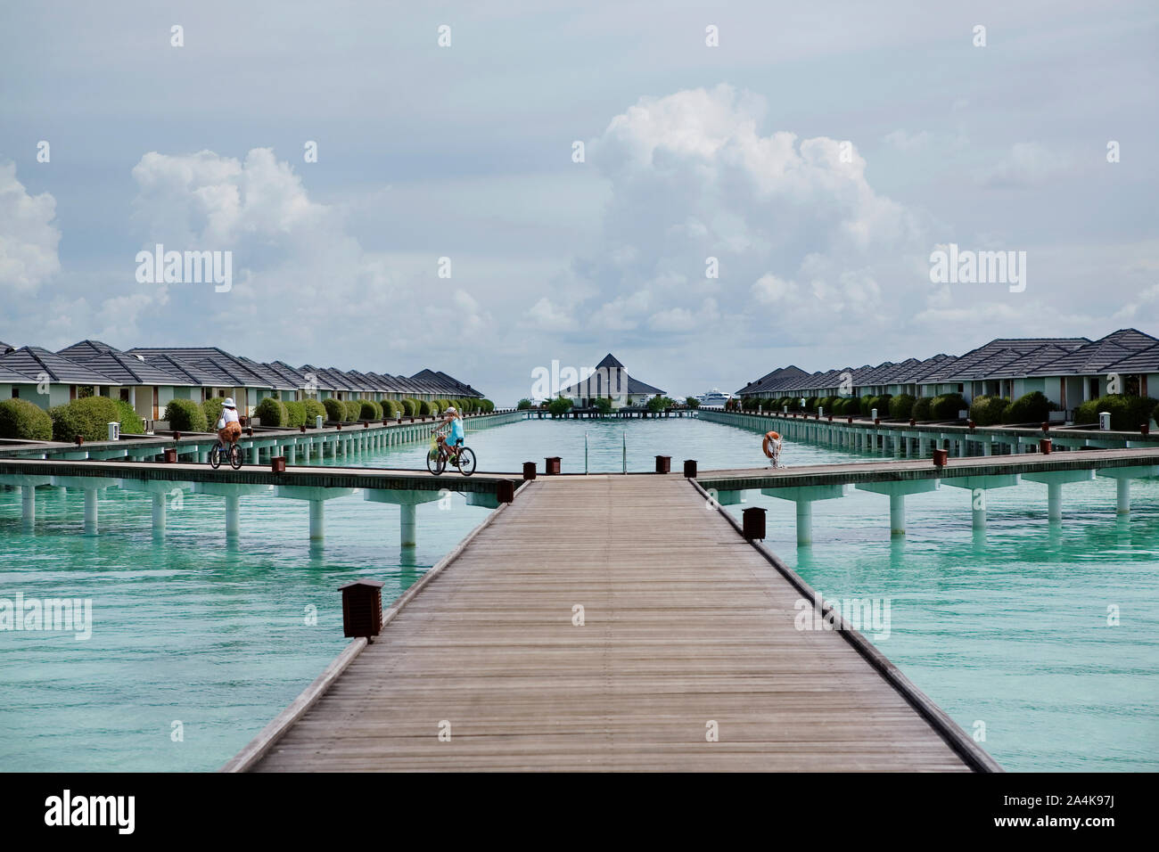 Sun Island resort, Maldives Banque D'Images