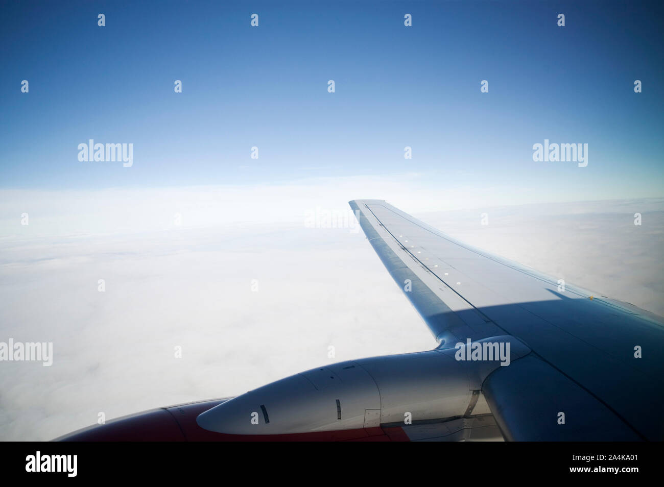 Avion en l'air Banque D'Images