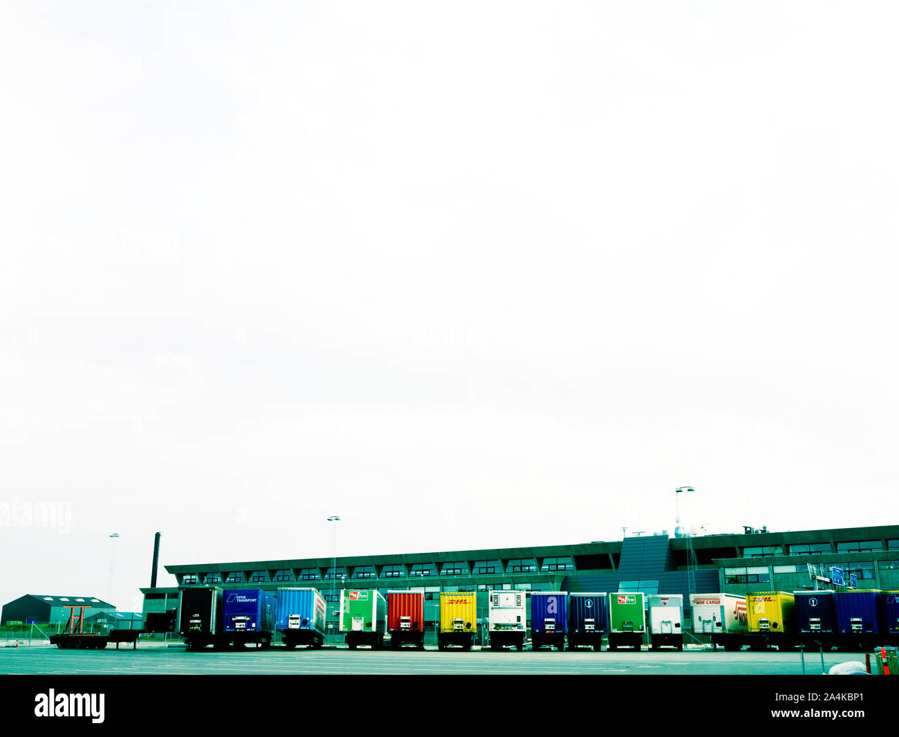 Parc de stationnement Banque D'Images