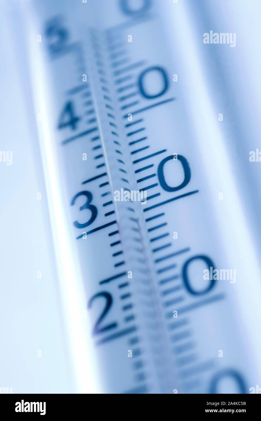 - Température, thermomètre Celsius, échelle, mesure Banque D'Images