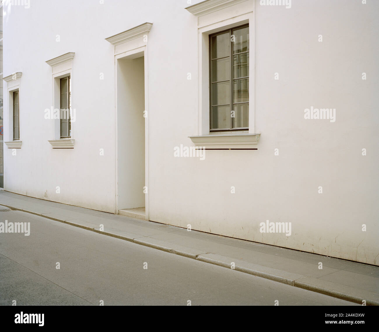 Rue de Wien / Vienne Banque D'Images