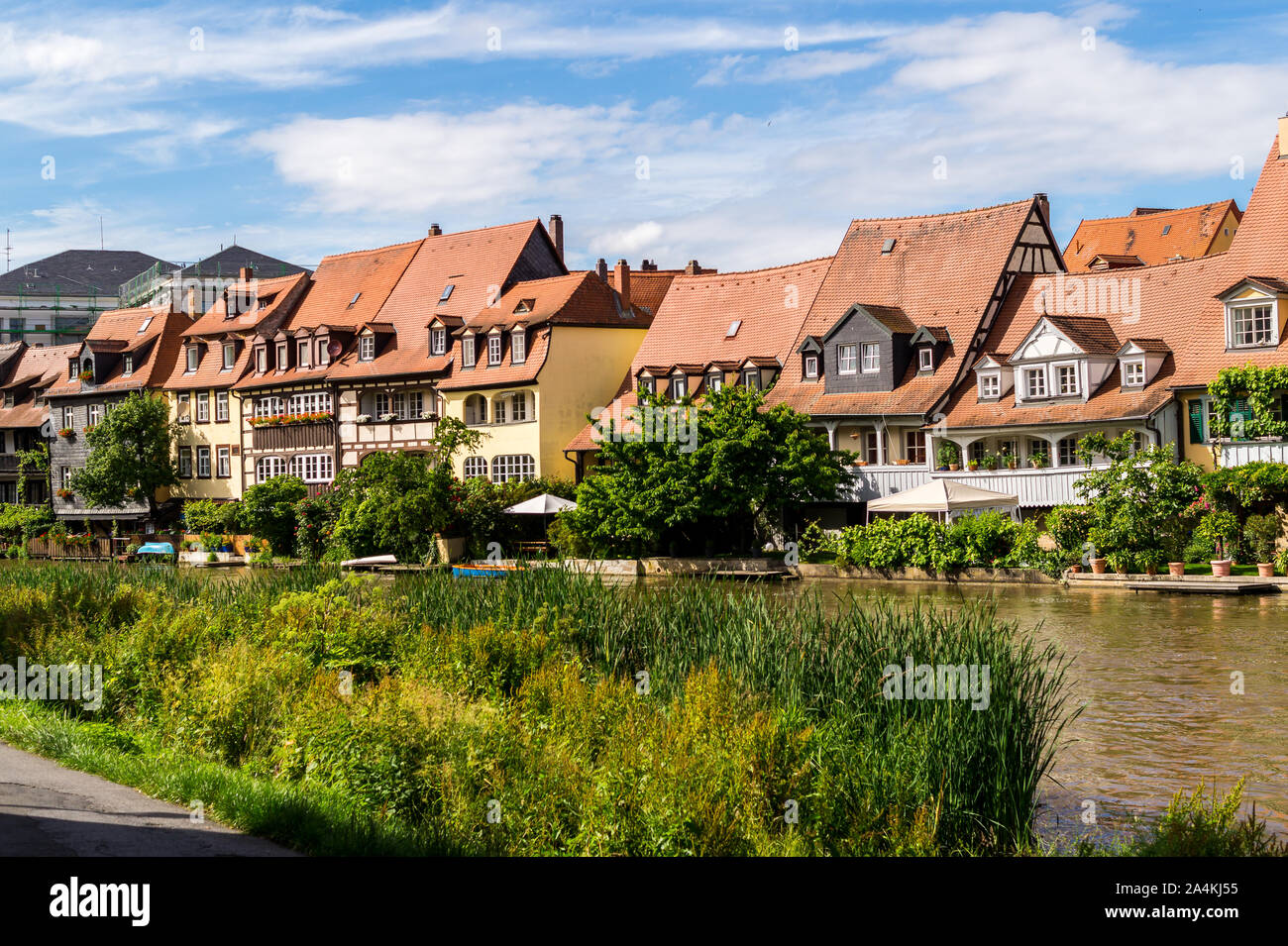 La petite Venise à Bamberg Banque D'Images