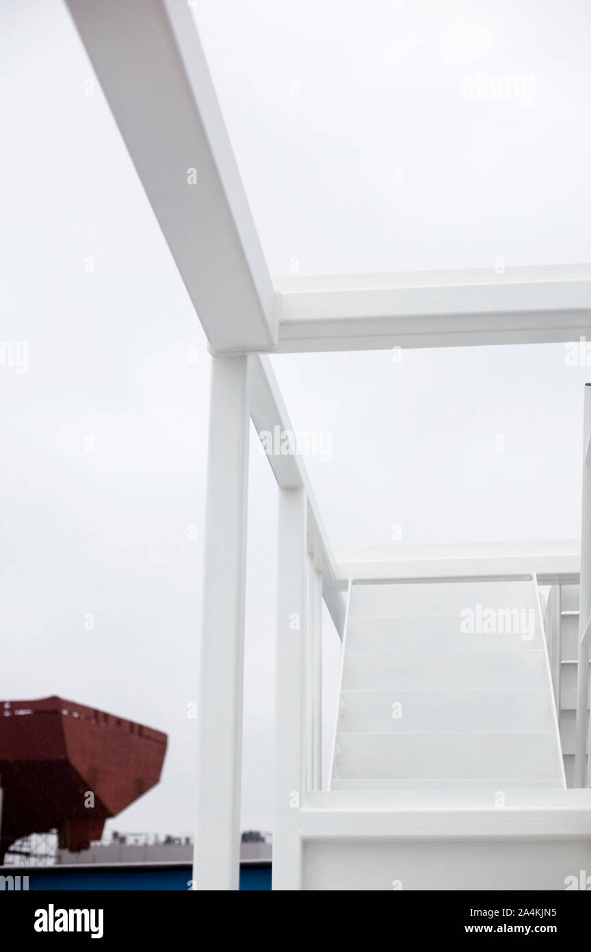 Chantier naval en Allemagne Banque D'Images