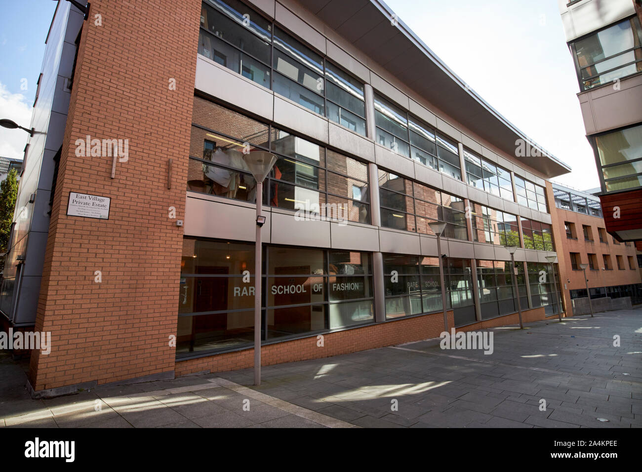 École de mode rares Duke Street Liverpool Angleterre UK Banque D'Images