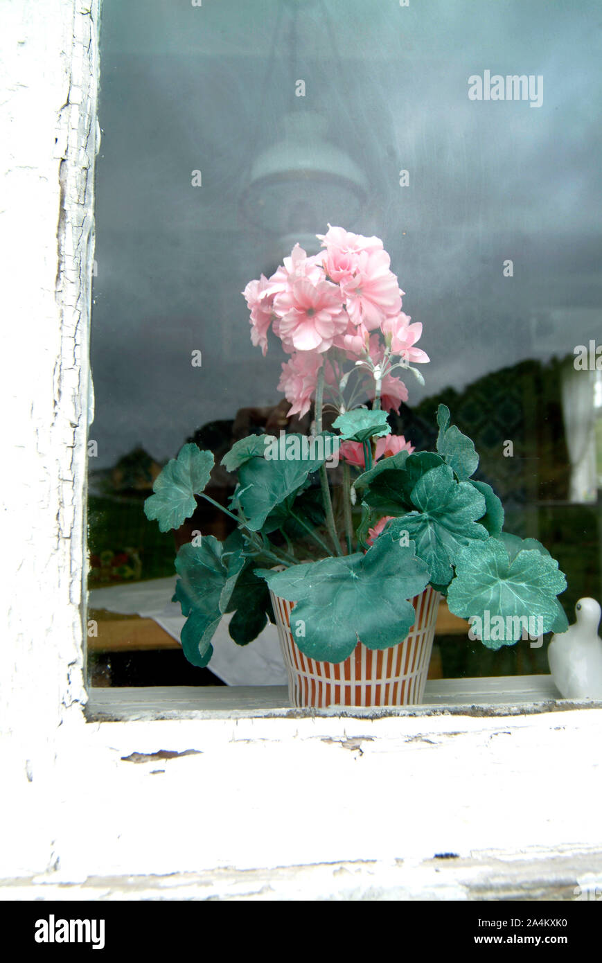 Faux, la fleur artificielle. Banque D'Images