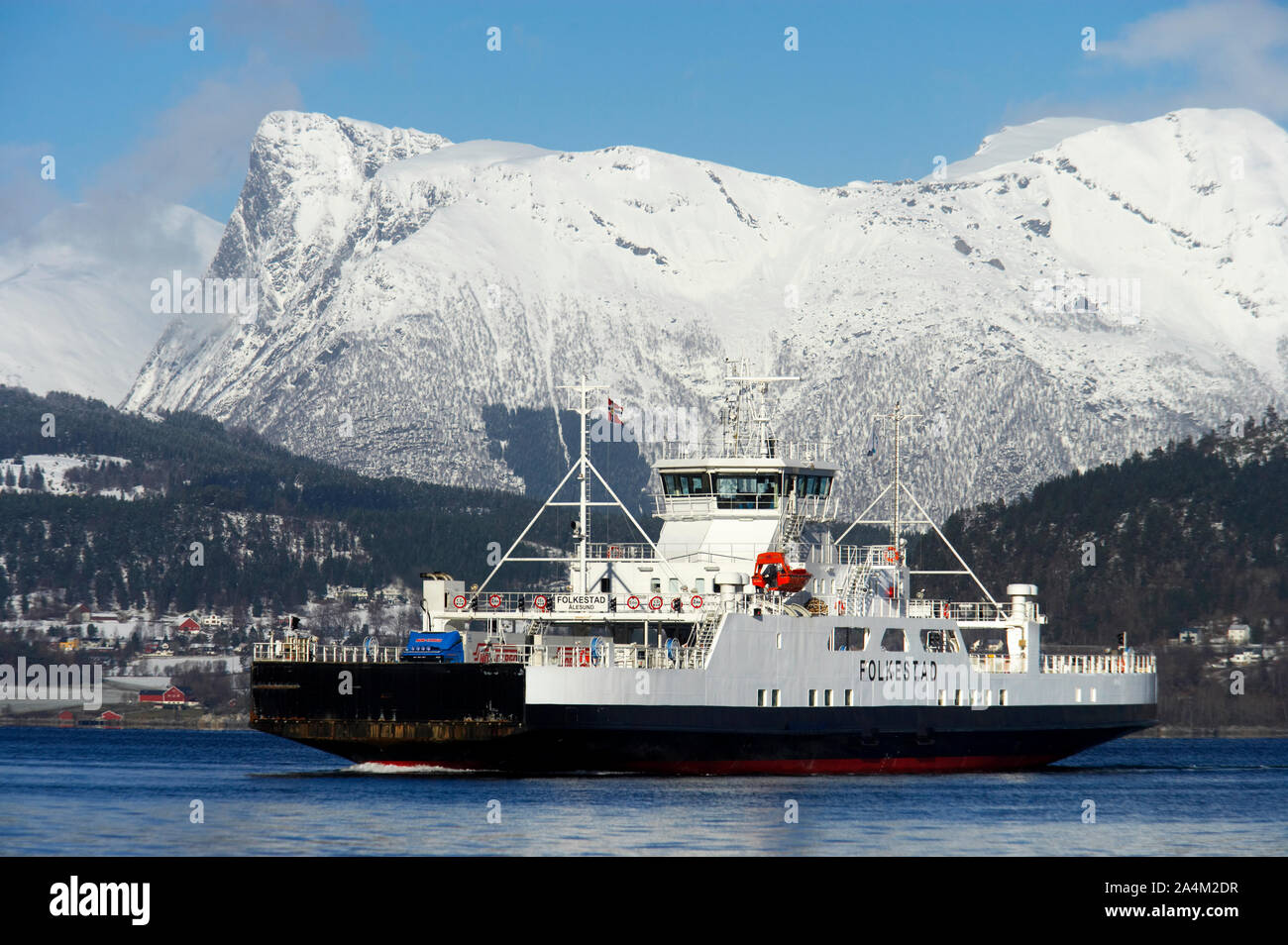 Fjord Volda Banque D'Images