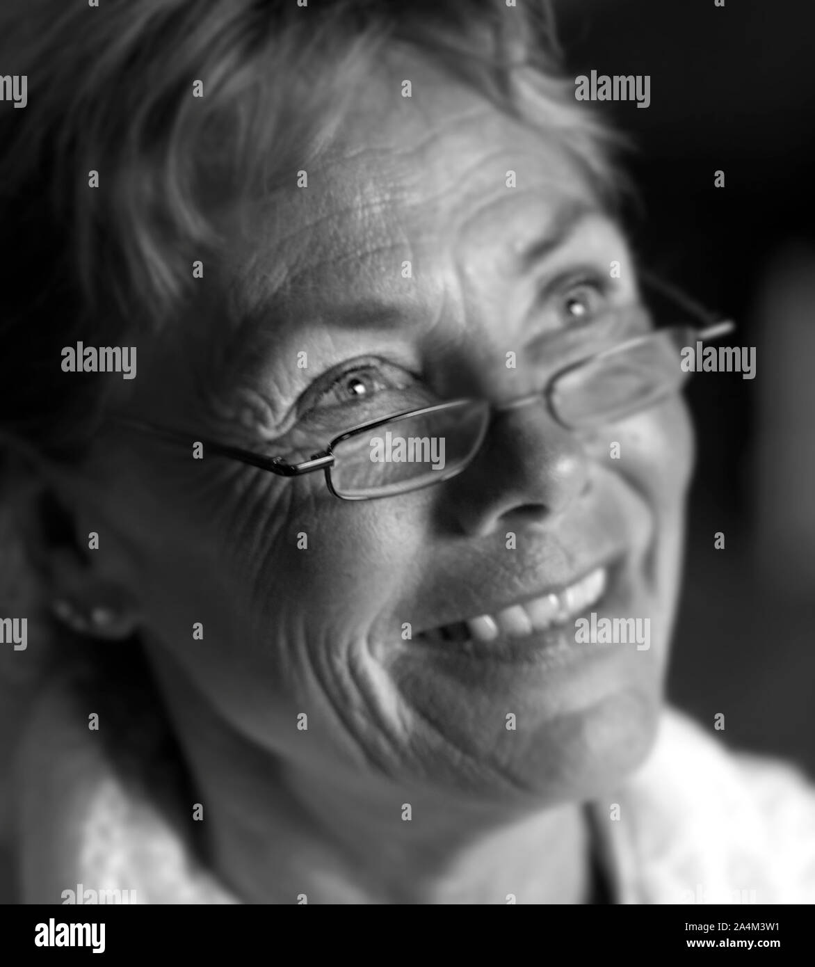 Portrait de femme d'âge moyen Banque D'Images