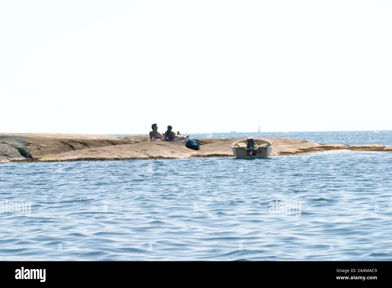 SÃ'rlandet rlandet - SÃ'- la région côtière du sud de la Norvège Banque D'Images