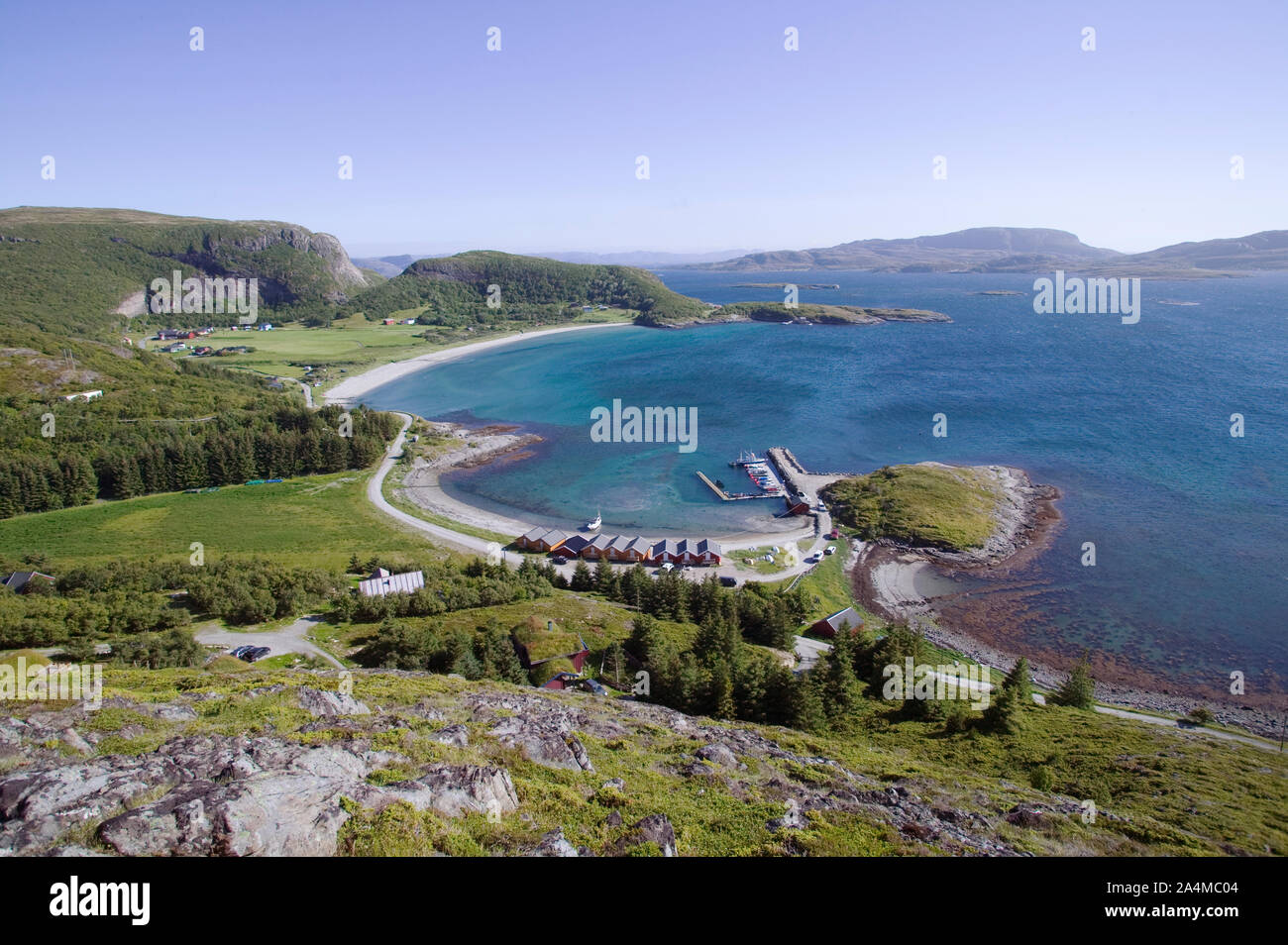 L'île Stokkøya Banque D'Images