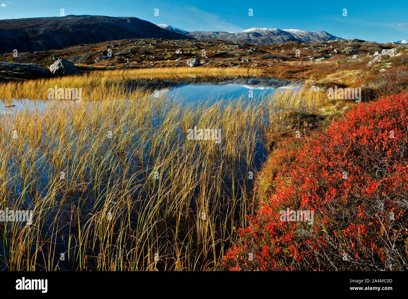 Et Sunndalen Sunndalsfjella Banque D'Images