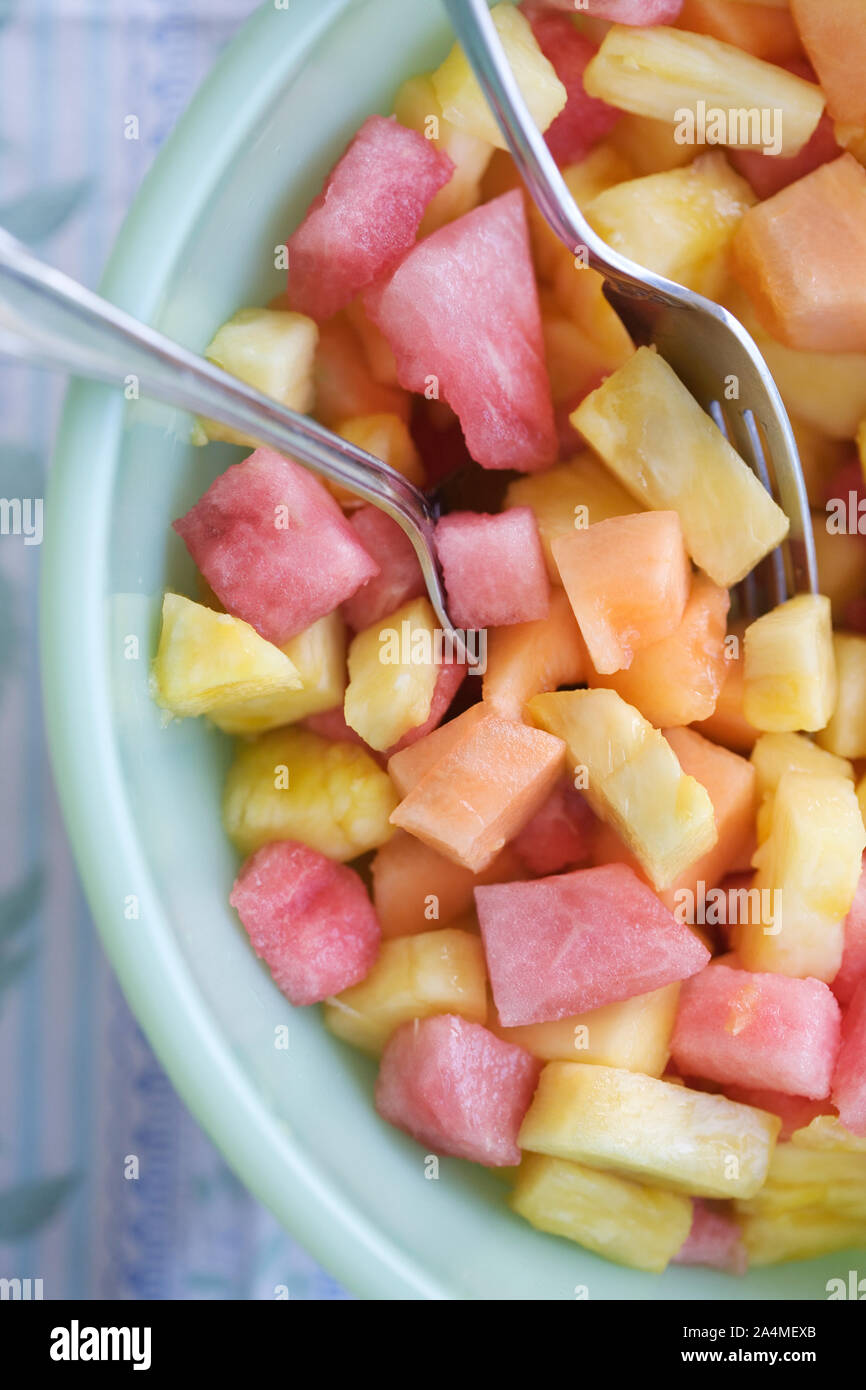 Salade de fruits Banque D'Images