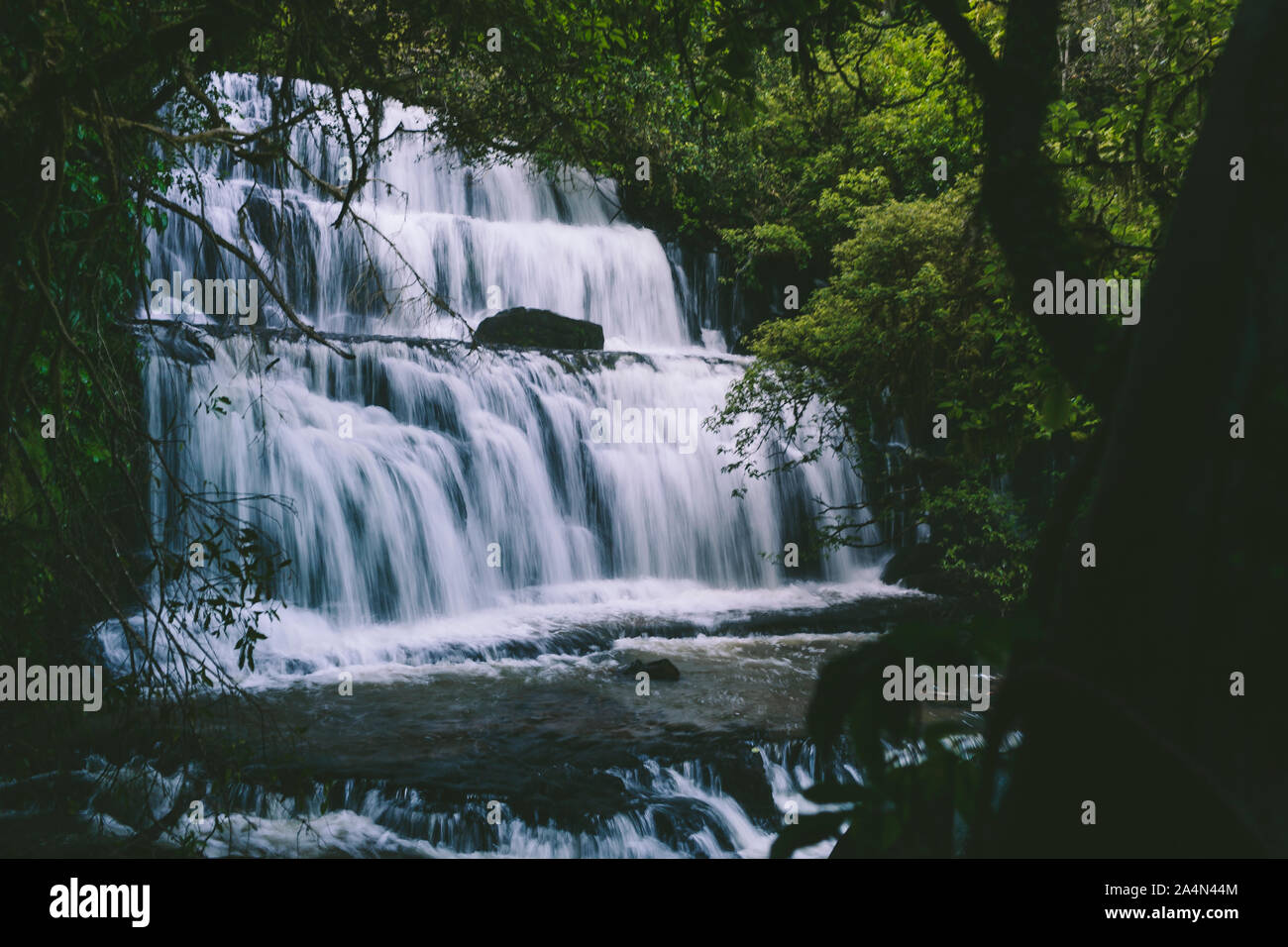 View of waterfall Banque D'Images